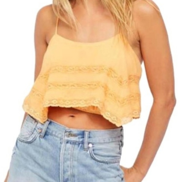 𝅺NWT Free People Home Again Camisole Style Size Medium - Picture 1 of 8